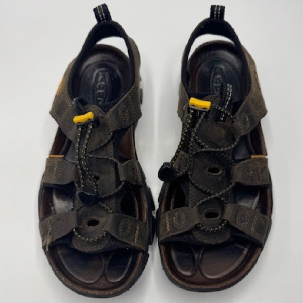 Keen Sarasota Sandals Womens Size 8.5 Brown Leather